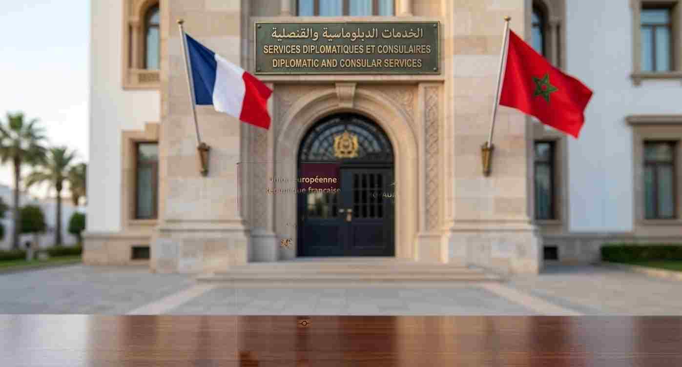 Services consulaires et OFII entre la France et le Maroc — illustration